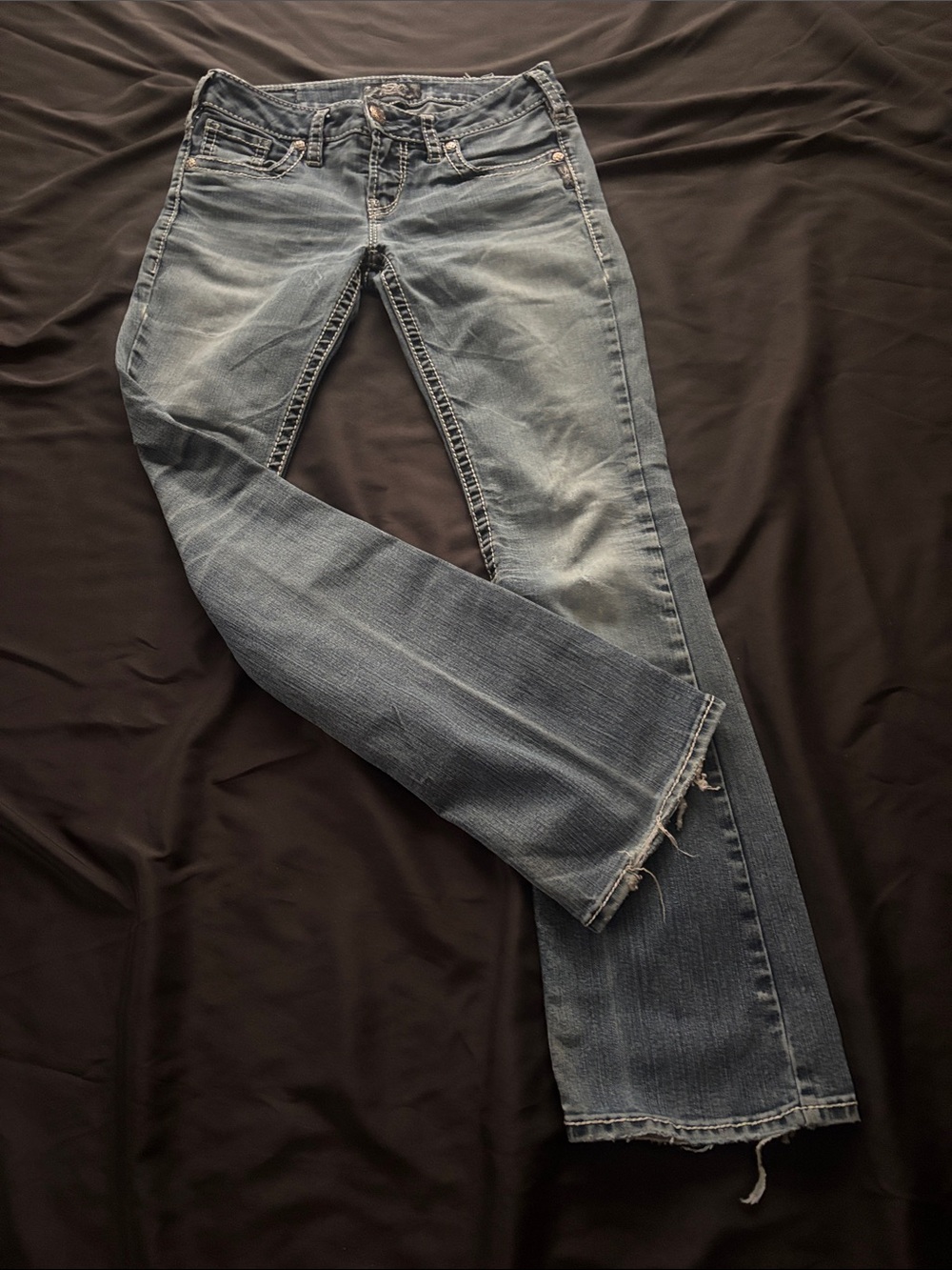 Silver Jeans Women's Light Blue Bootcut Jeans
